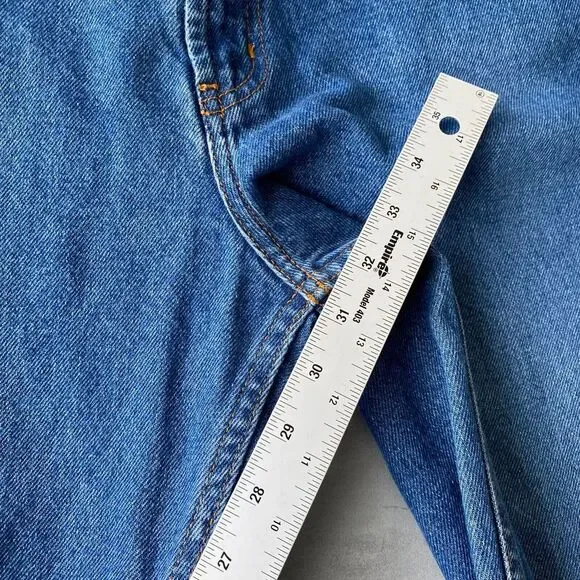 Sonoma Jeans Womens 34‎ x 31 Blue Flare Leg Retro - Picture 8 of 8